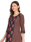 MOSKY KURTI Hit Designer Fancy Latest Ethnic Regular Wear Cotton Printed Kurti And Palzzo Stylish Collection